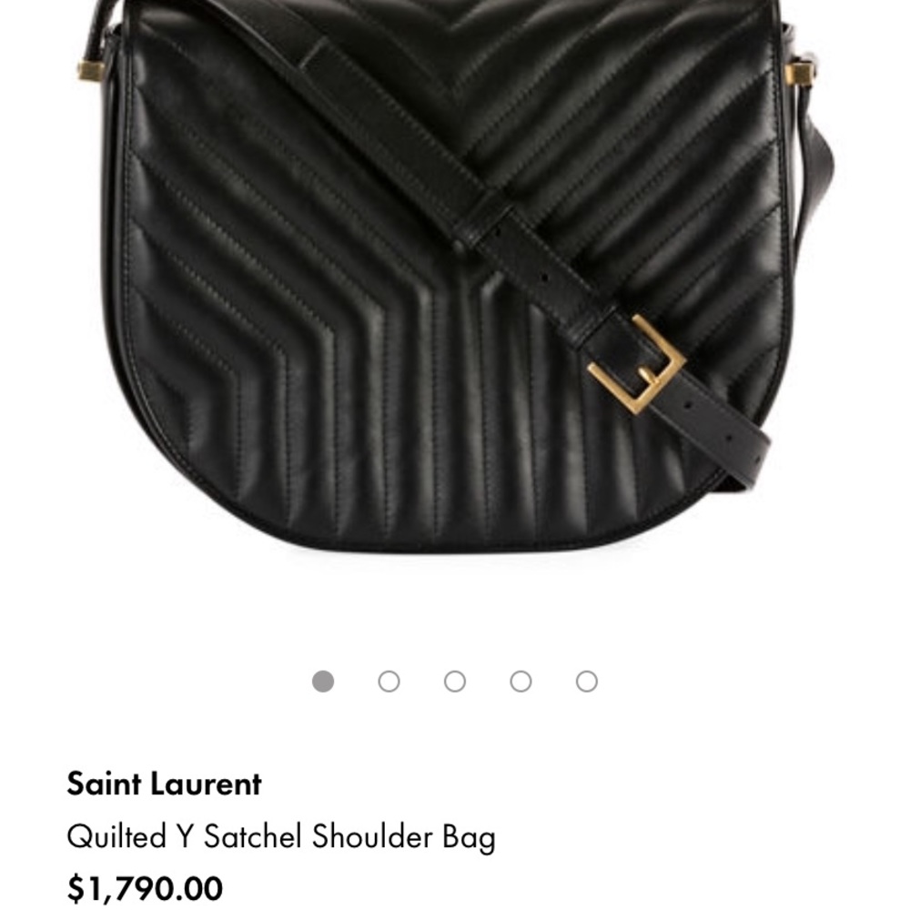 Host pick Saint Laurent Quilted Y Shoulder Bag
